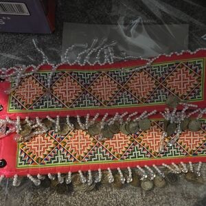 Colorful Beaded Belly Dance Belt